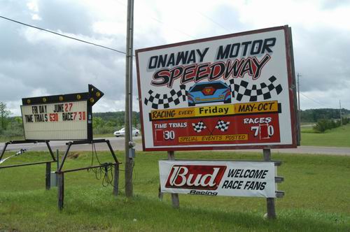 Onaway Motor Speedway - Recent Pic (newer photo)